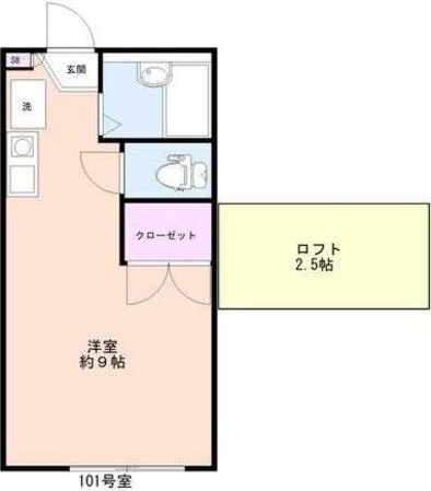 モンテクール清瀬イーストの物件間取画像